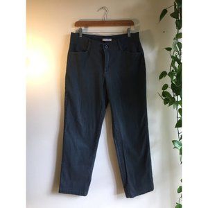 Gray lee relaxed fit trousers